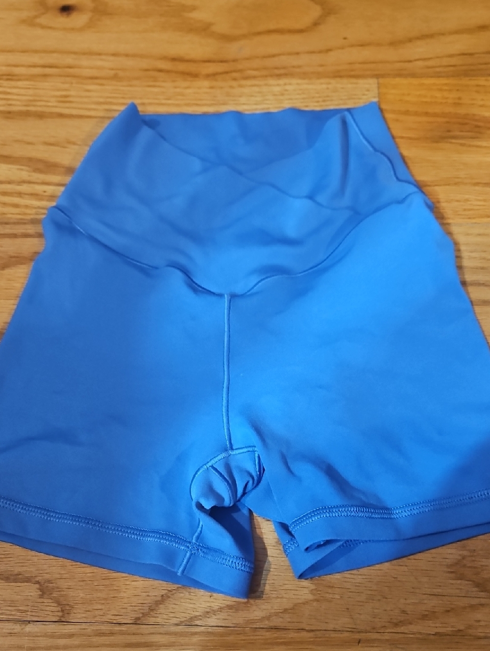 Aerie High-Waist Women’s Active Shorts in Bright Blue